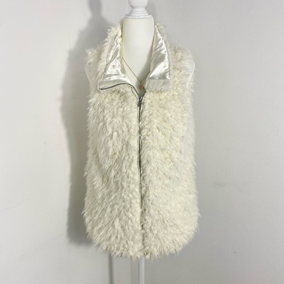 Women Teddy Zipper Vest Size Small NWT - Picture 1 of 9